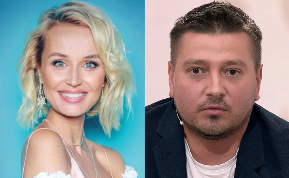 на фото Полина Гагарина и Петр Кислов 