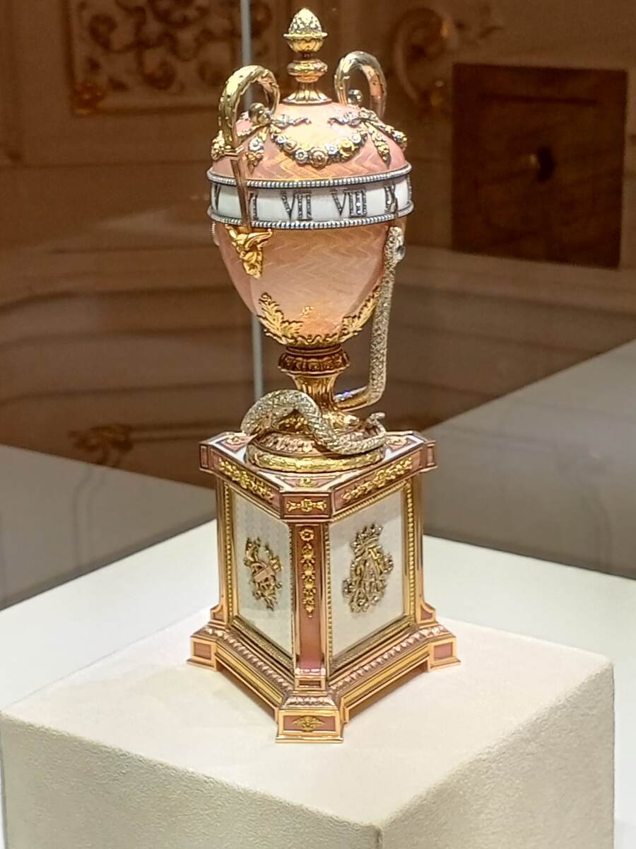 Музей фаберже в Санкт-Петербурге.