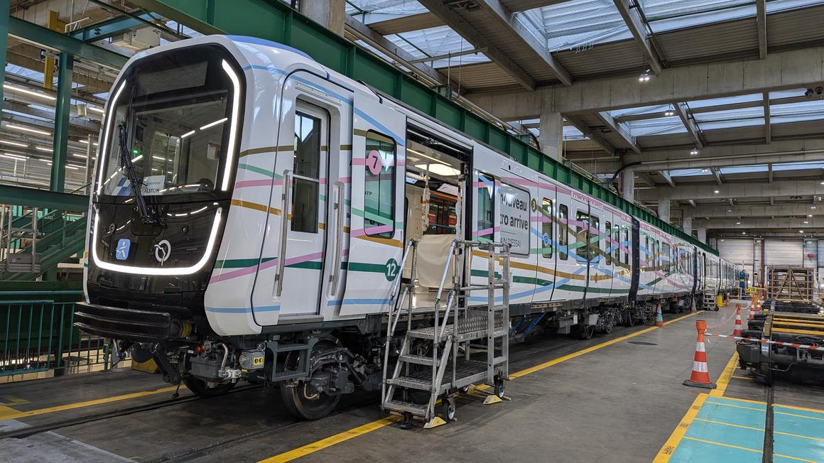 Поезд серии MF19 для метро Парижа. Источник: Alstom