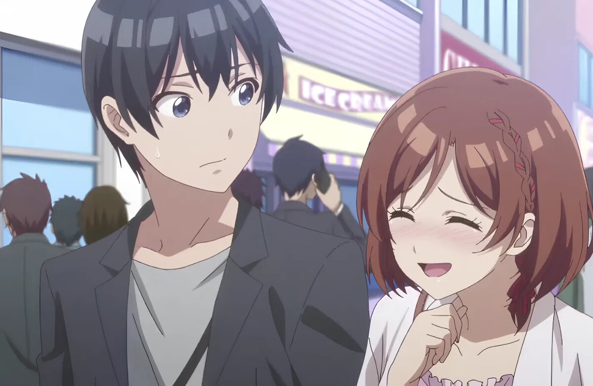 Кадр из аниме «Я женился на однокласснице, которую ненавидел»   📷