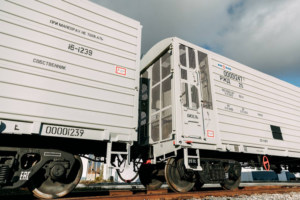 Изотермические вагоны производства РМ Рейл. Источник: РМ Рейл