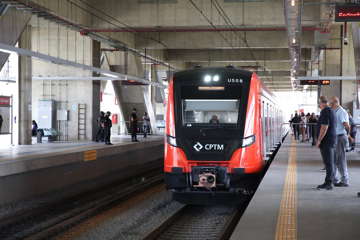 Электропоезд производства CRRC в Бразилии. Источник: Governo do Estado de São Paulo