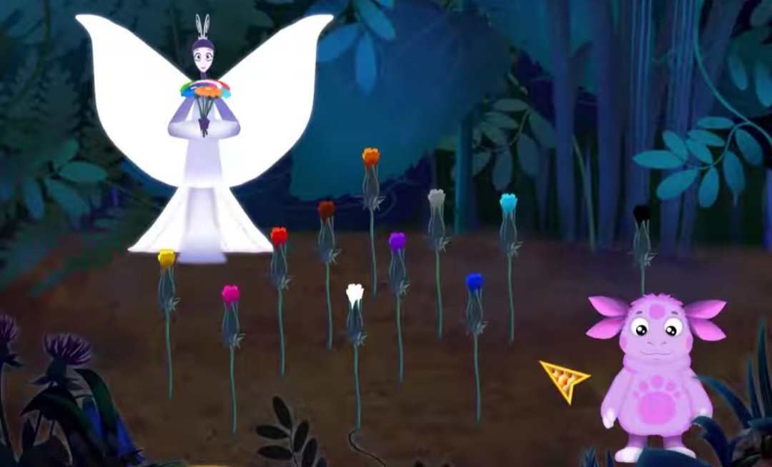 Кадр из игры «Лунтик. Английский язык для малышей».