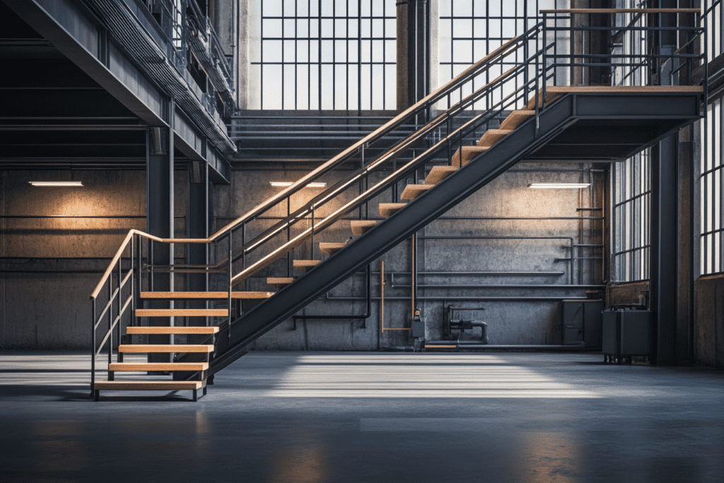    Безопасность на производстве: как лестницы и услуги ZMK-Zenit гарантируют надежность на каждом этапе работы ZMK-ZENIT