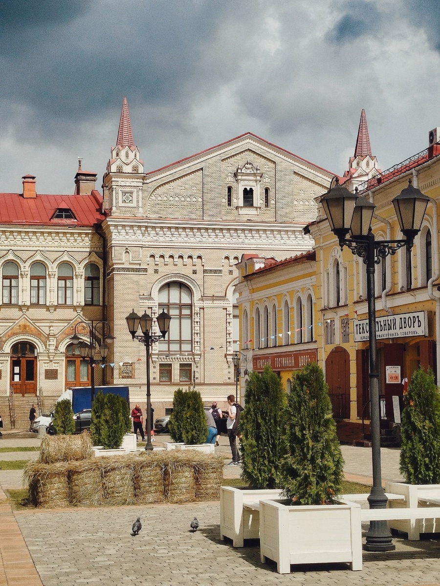 Центральная площадь Рыбинска