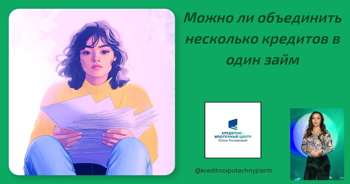    mozhno-li-obedinit-neskolko-kreditov-v-odin-zaym Юлия Сергеевна Рослякова