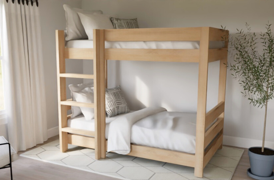 Такую кровать можно сделать своими.