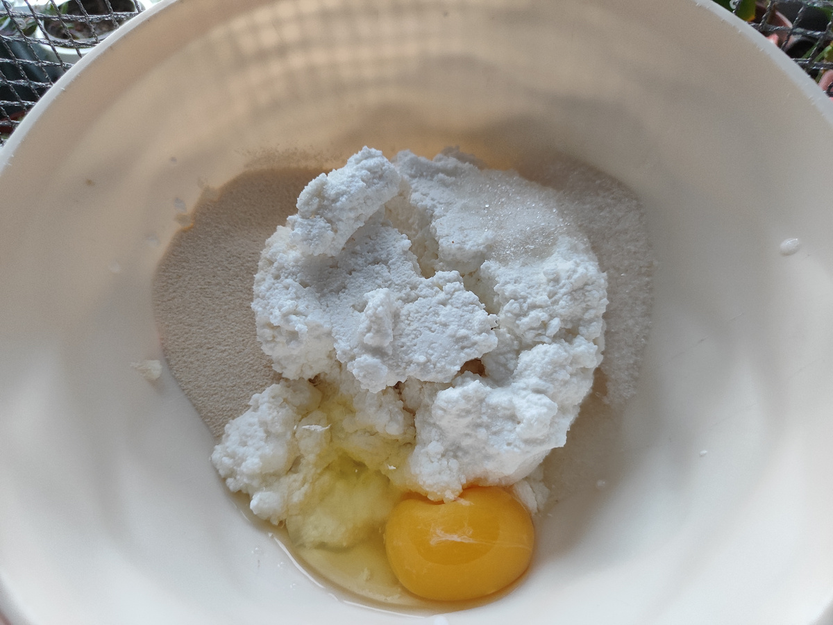 Запеканка в процессе