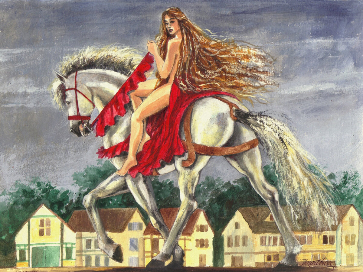 Леди Годива картина