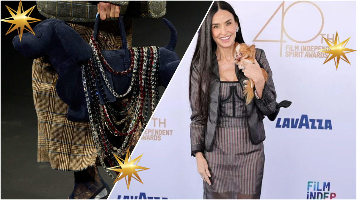 Деми Мур надела платье Thom Browne на церемонию
