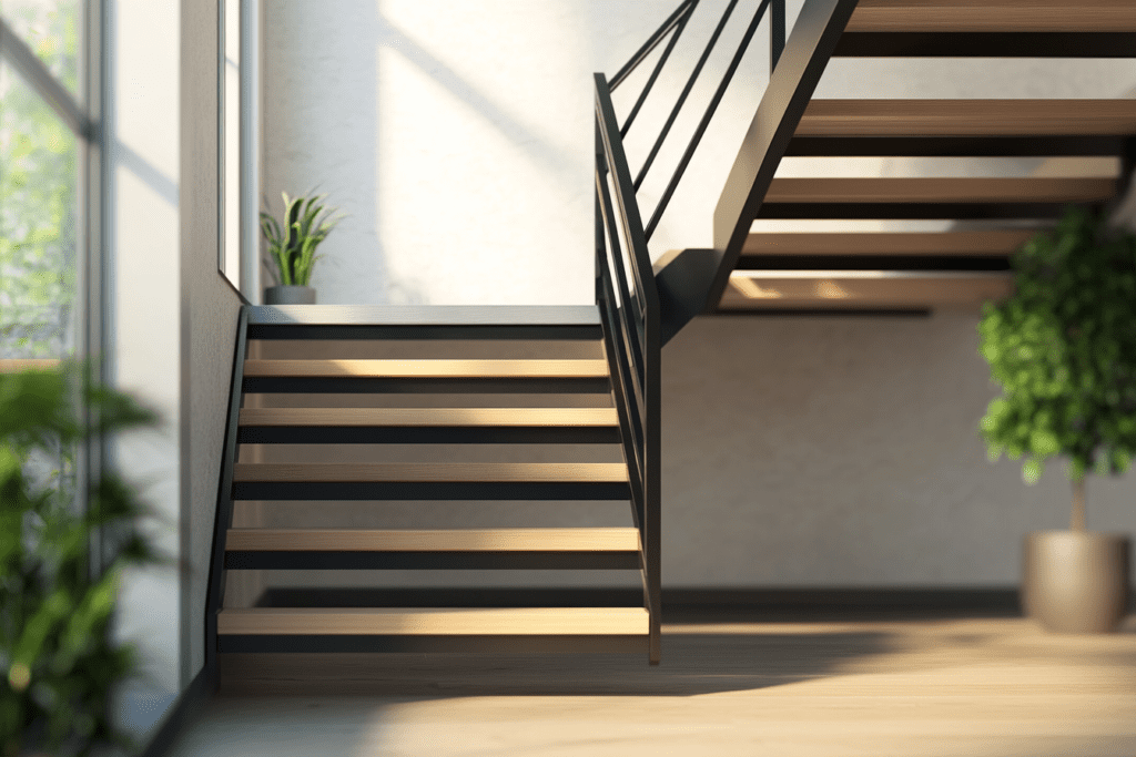    Лестницы на металлокаркасе от ЗМК-Зенит: идеальное сочетание стиля, безопасности и долговечности для вашего дома в Уфе ZMK-ZENIT