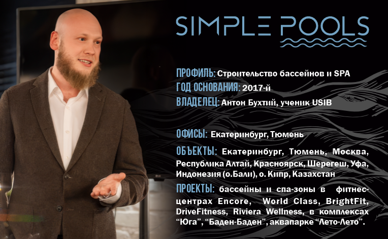 Антон Бухтий, основатель Simple Pools
