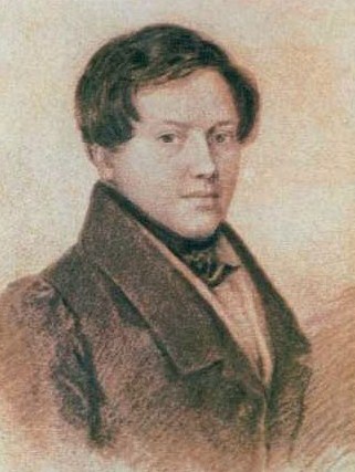 Евгений Боратынский. Портрет кисти Вивьена де Шатобрена. Взято отсюда: https://ru.wikipedia.org/wiki/%D0%91%D0%B0%D1%80%D0%B0%D1%82%D1%8B%D0%BD%D1%81%