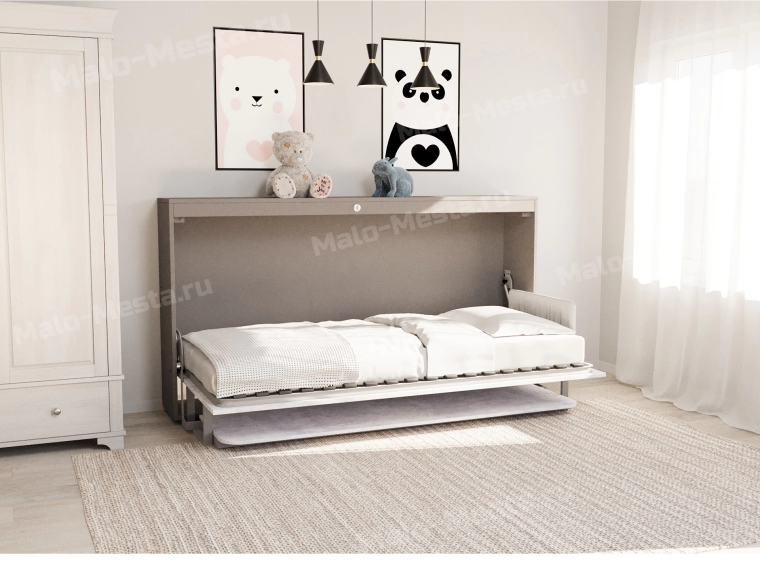 Горизонтальная кровать-трансформер или как обустроить маленькую квартиру дополнительным спальным местом