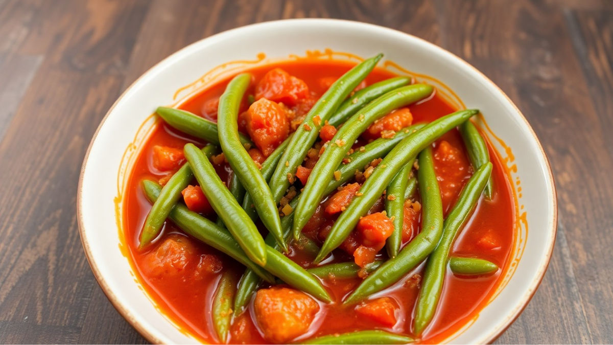 Средиземноморская зеленая фасоль