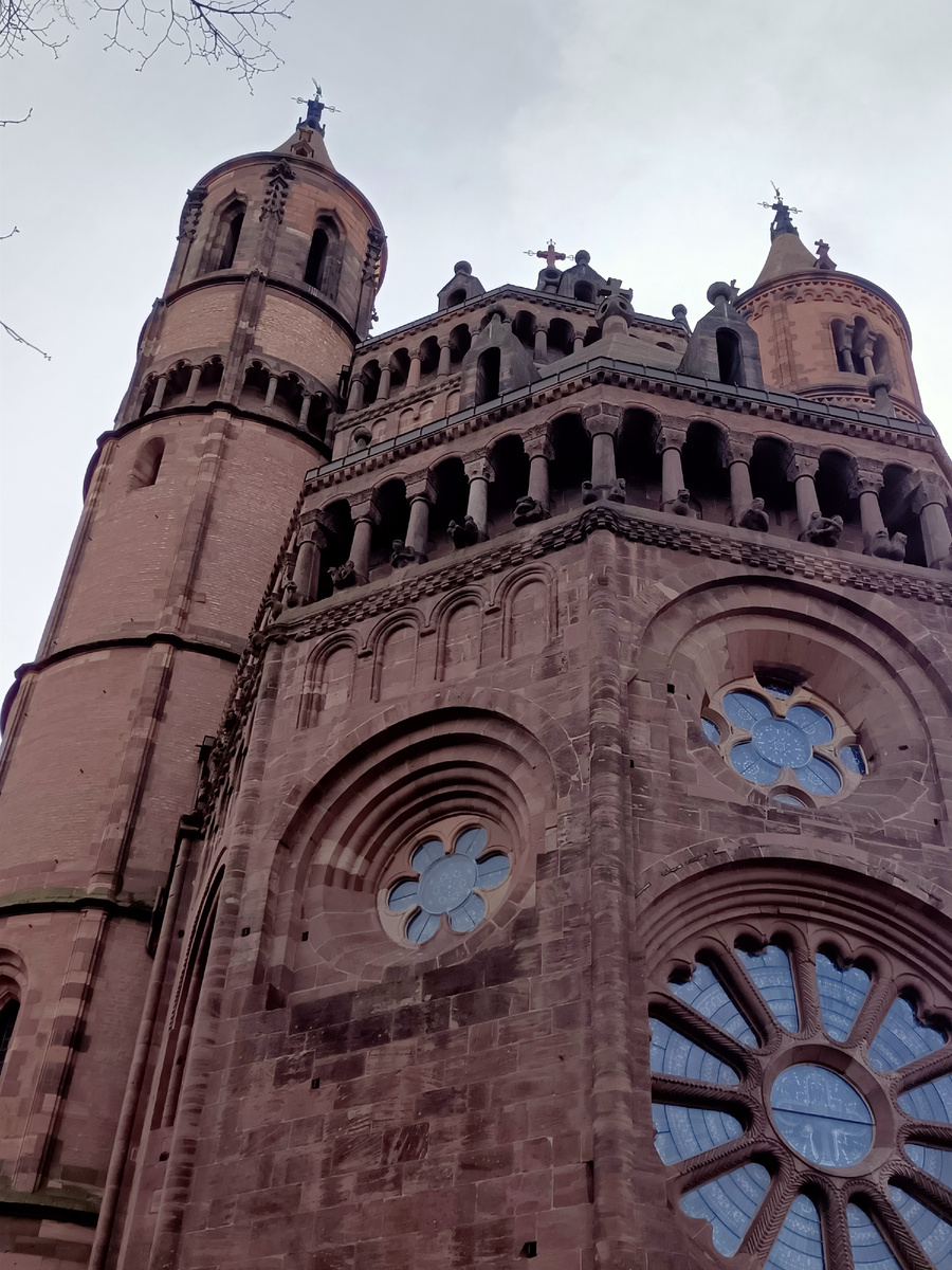 Кафедральный собор Святого Петра.Worms.Германия. Фото автора 