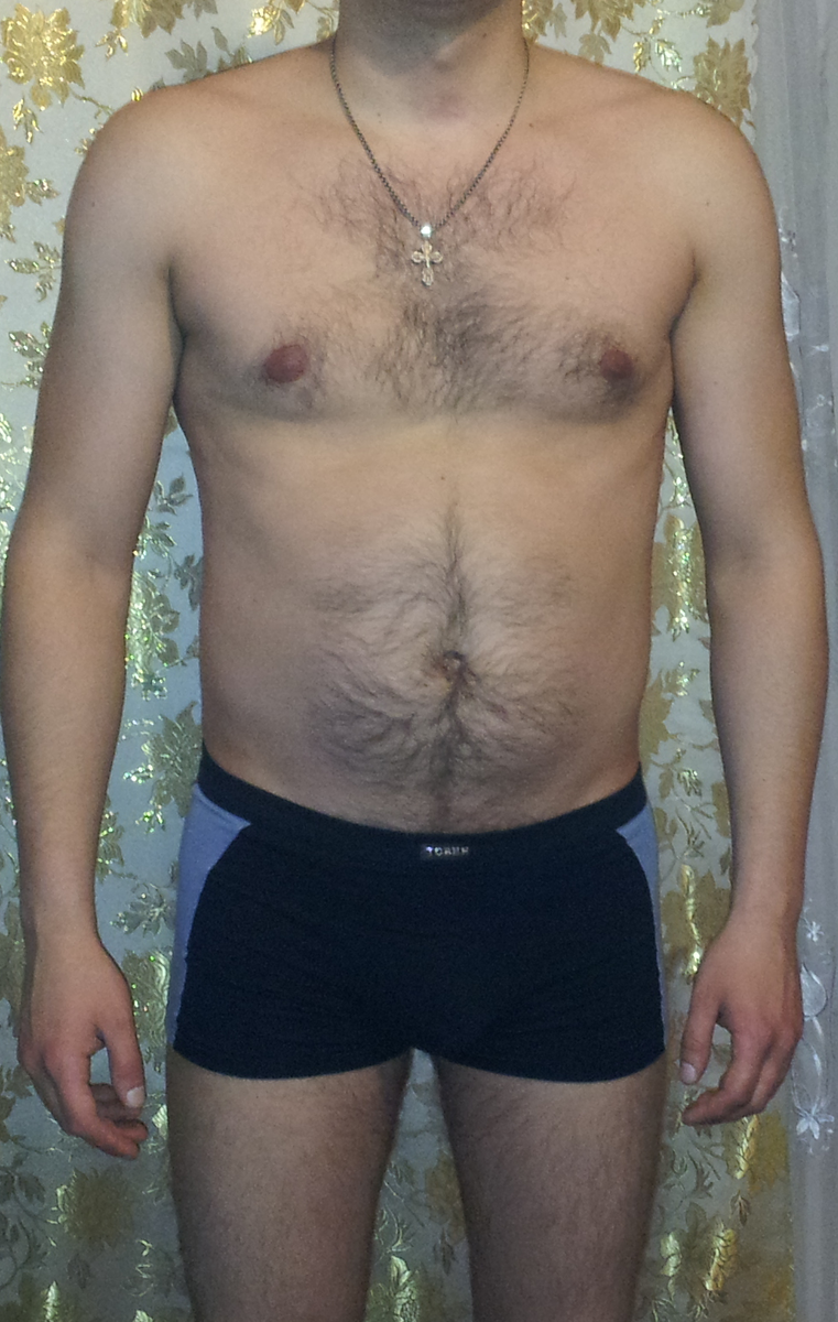 Фото ДО занятия спортом