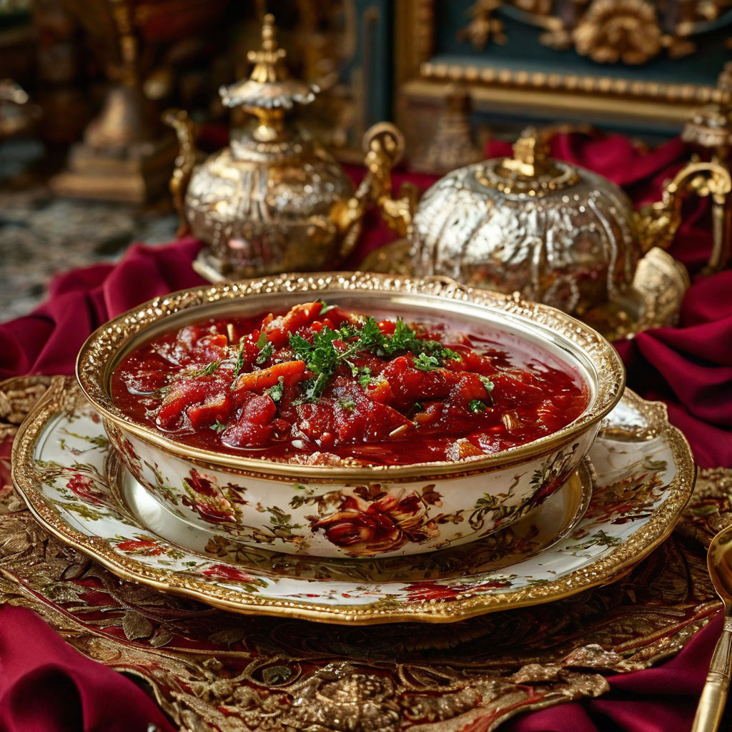 Царский  борщ