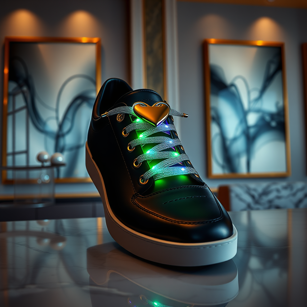 Светящиеся шнурки для обуви