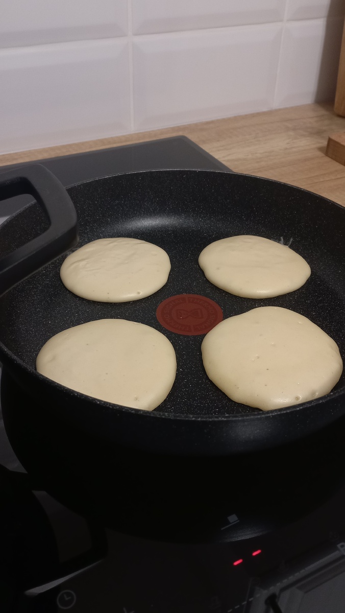 Тесто в ожидании сковороды)