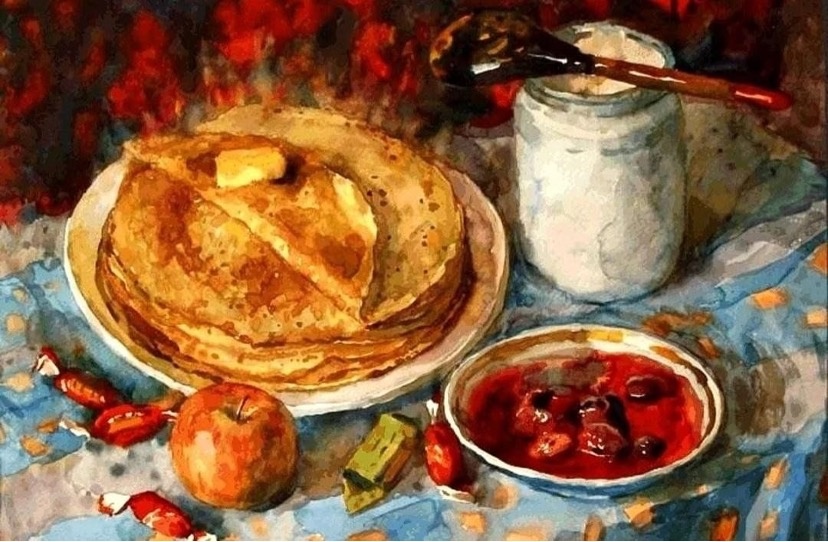 Анна Черкашина. «Масленица», 2002. 