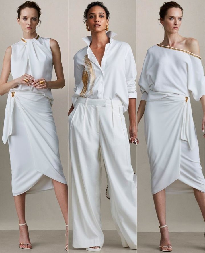 №1-2-3. Источник @donnakaran SS2025 RTW