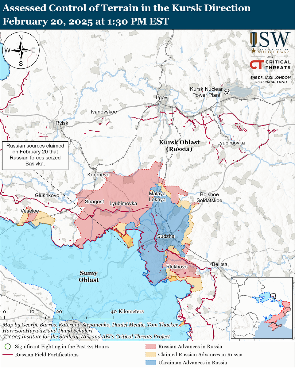Источник: Американский Институт Изучения Войны. 