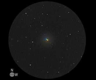 Зарисовка двойной звезды Альбирео.