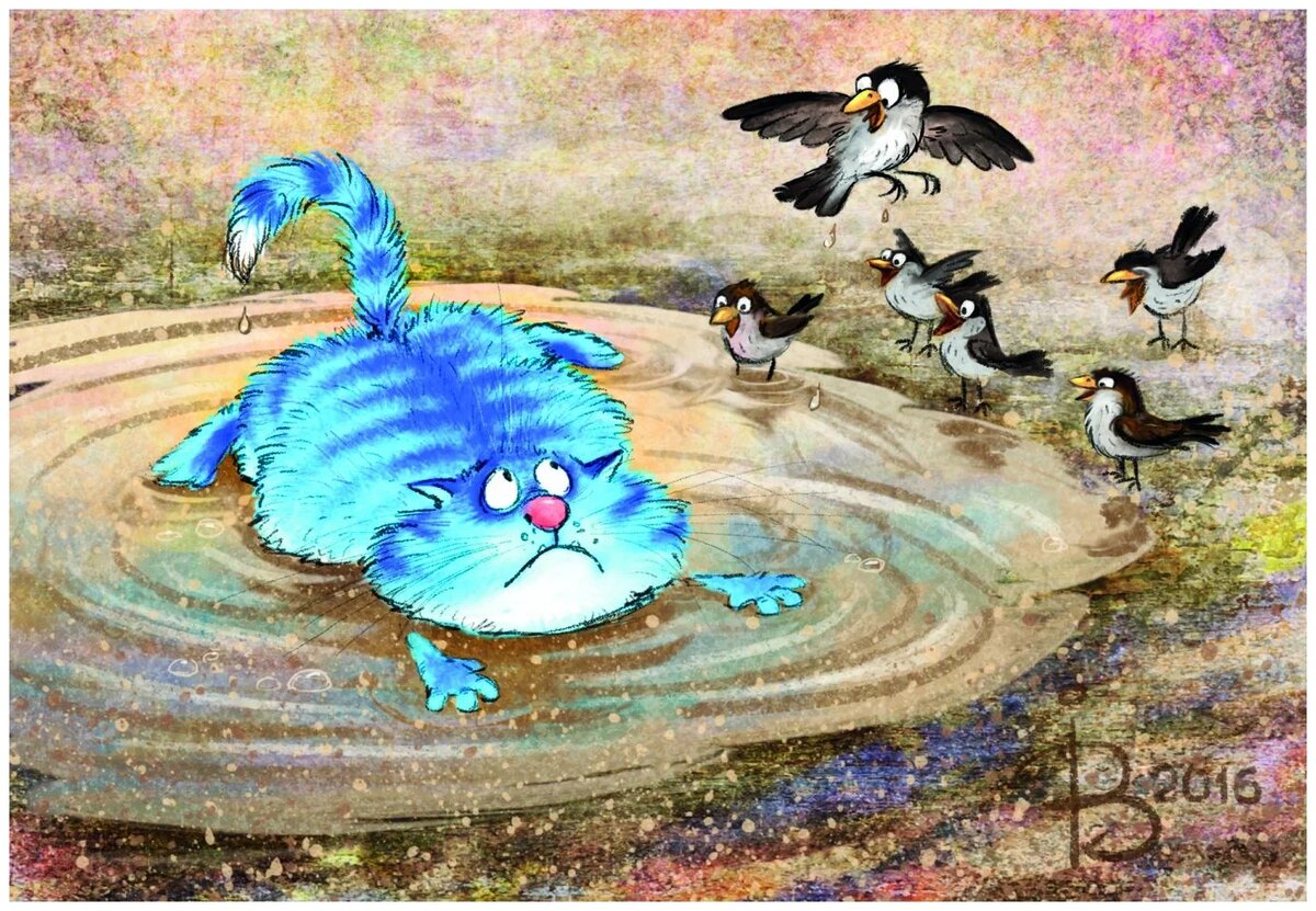 Очаровательный котик Рины Зенюк