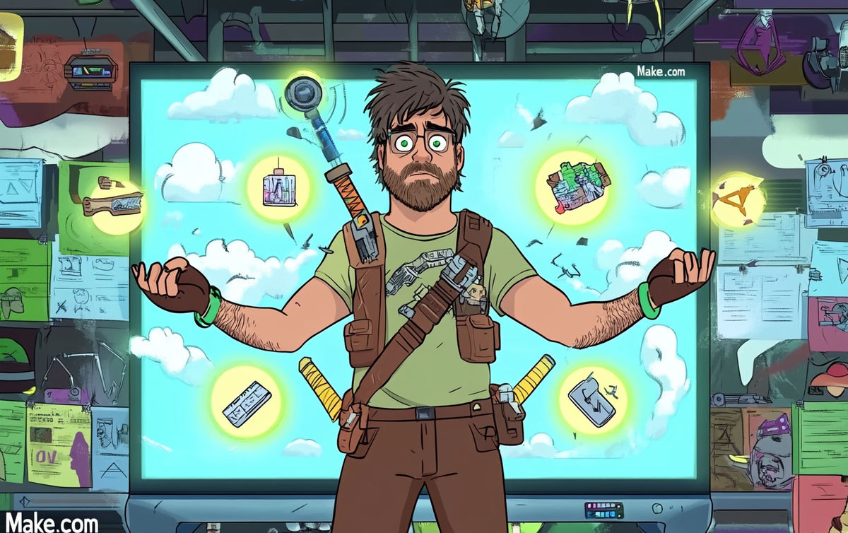    Синхронизация контента на 10 аккаунтах без дублей: автоматизация с Make.com для эффективного управления вашим бизнесом Артур Хорошев