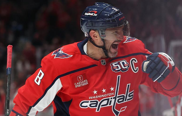 Александр Овечкин оформил хет-трик в ворота "Эдмонтона". Фото: НХЛ