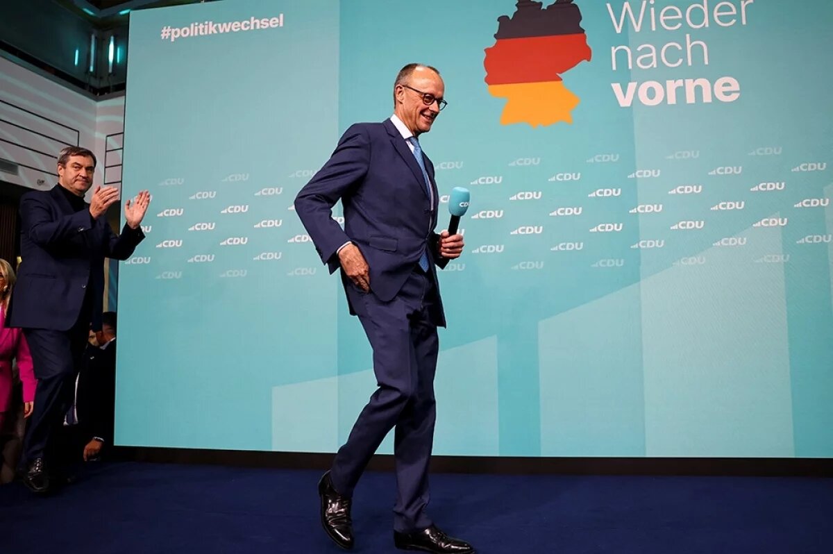    Лидер ХДС/ХСС Фридрих Мерц.