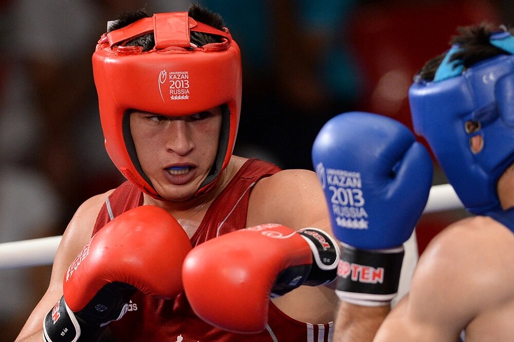    Дмитрий Бивол летней Универсиаде 2013 в Казани. Фото:  РИА Новости/ Алексей Филиппов