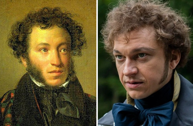 Портрет Александра Пушкина и Александр Зарядин