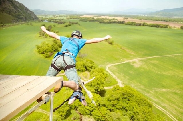    Молодых связала любовб к экстриму. Фото: Личный архив 
