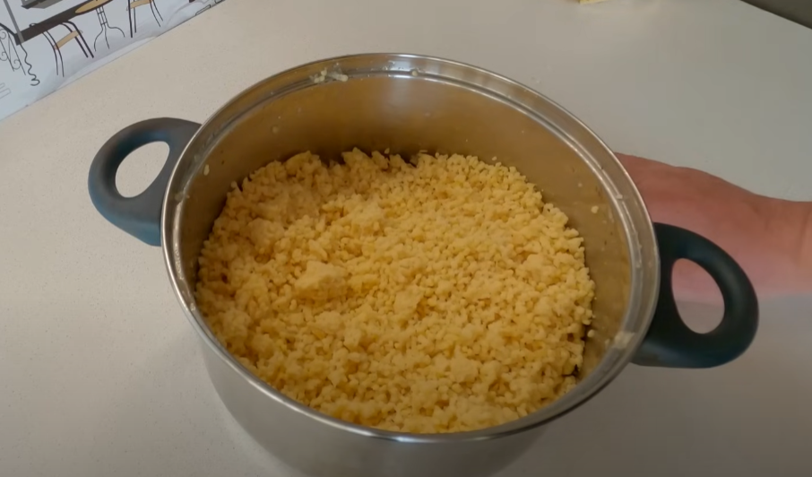 Отваренное пшено для рыбалки