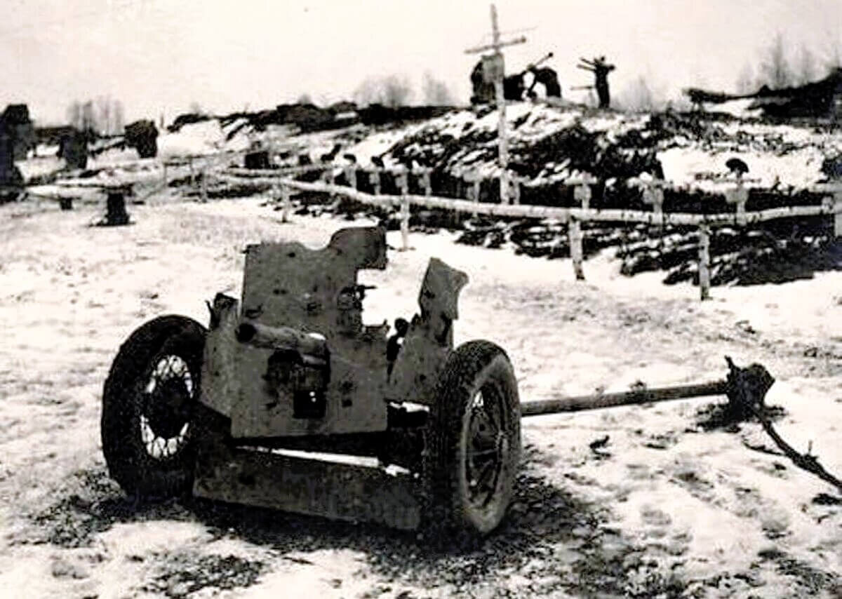 Боевое повреждение орудия