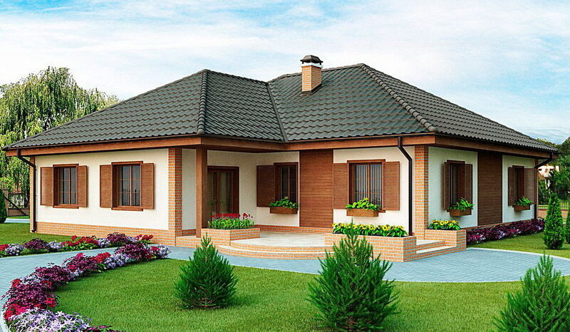 Одноэтажный дом