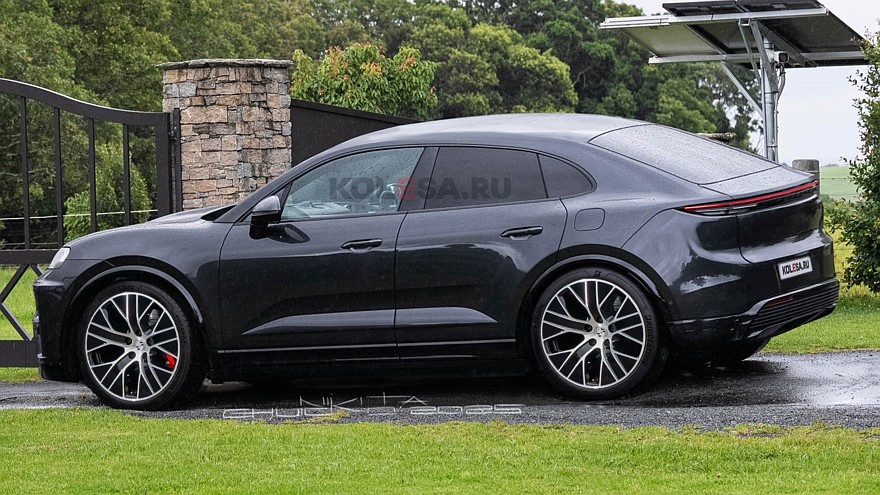    Рендер электрического Cayenne Coupe