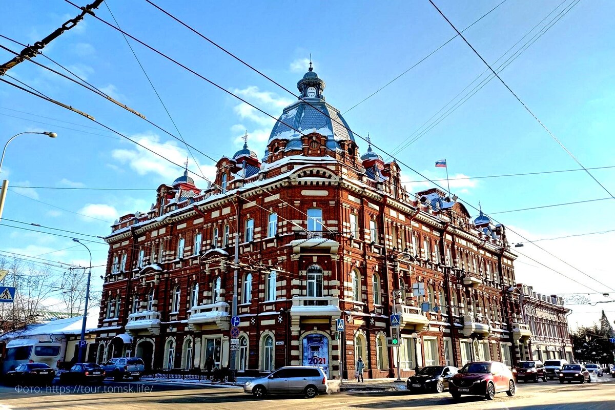 Бывший дом Кухтериных, ныне мэрия г.Томска