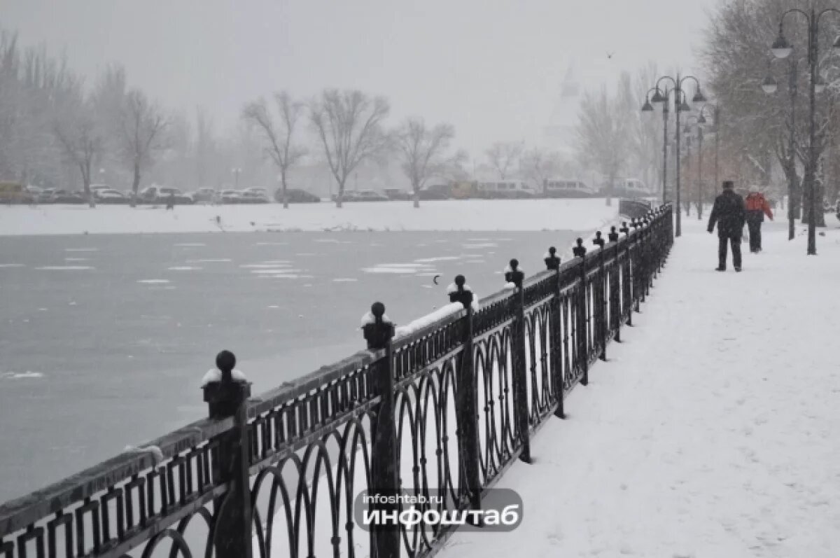    В Астраханской области под лед провалился мужчина