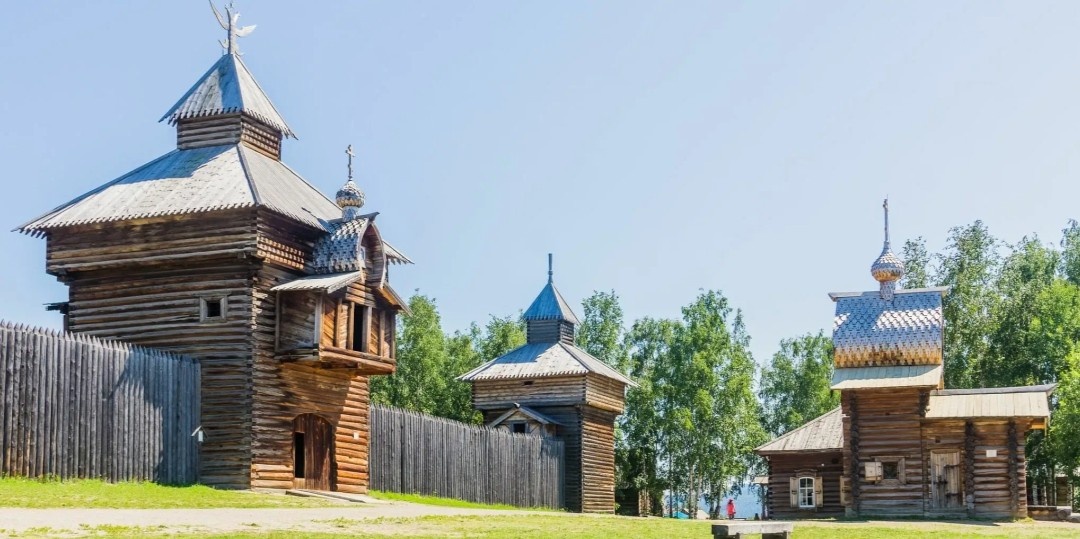 Крепость Тальцы под городом Иркутском, из интернета.