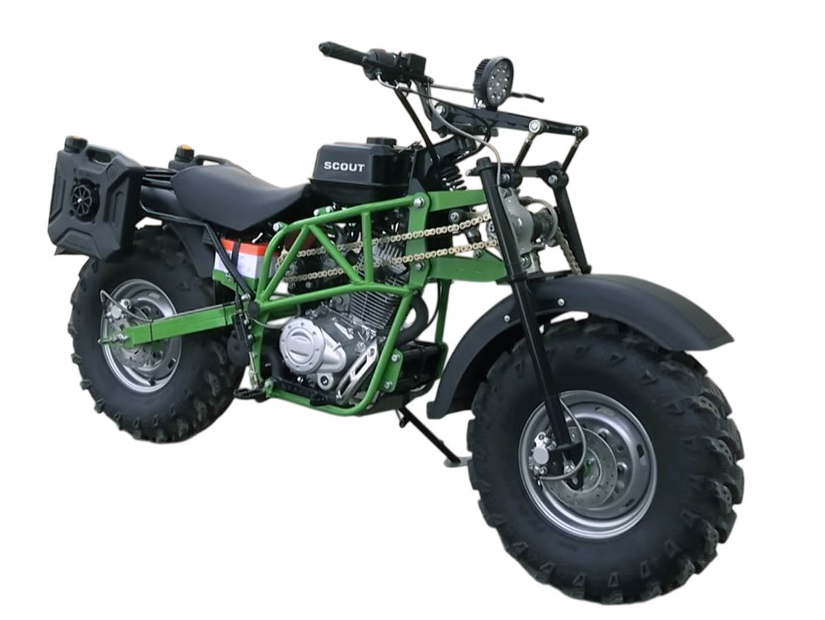 Мотоцикл Скаут-9, полный привод (Ижтехмаш)