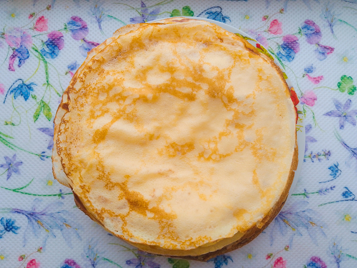 К восходу солнца блинчики готовы