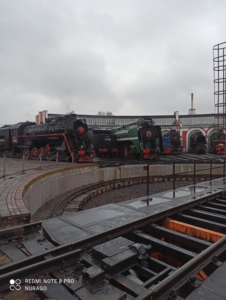 Поворотный механизм веерного депо "Подмосковная"