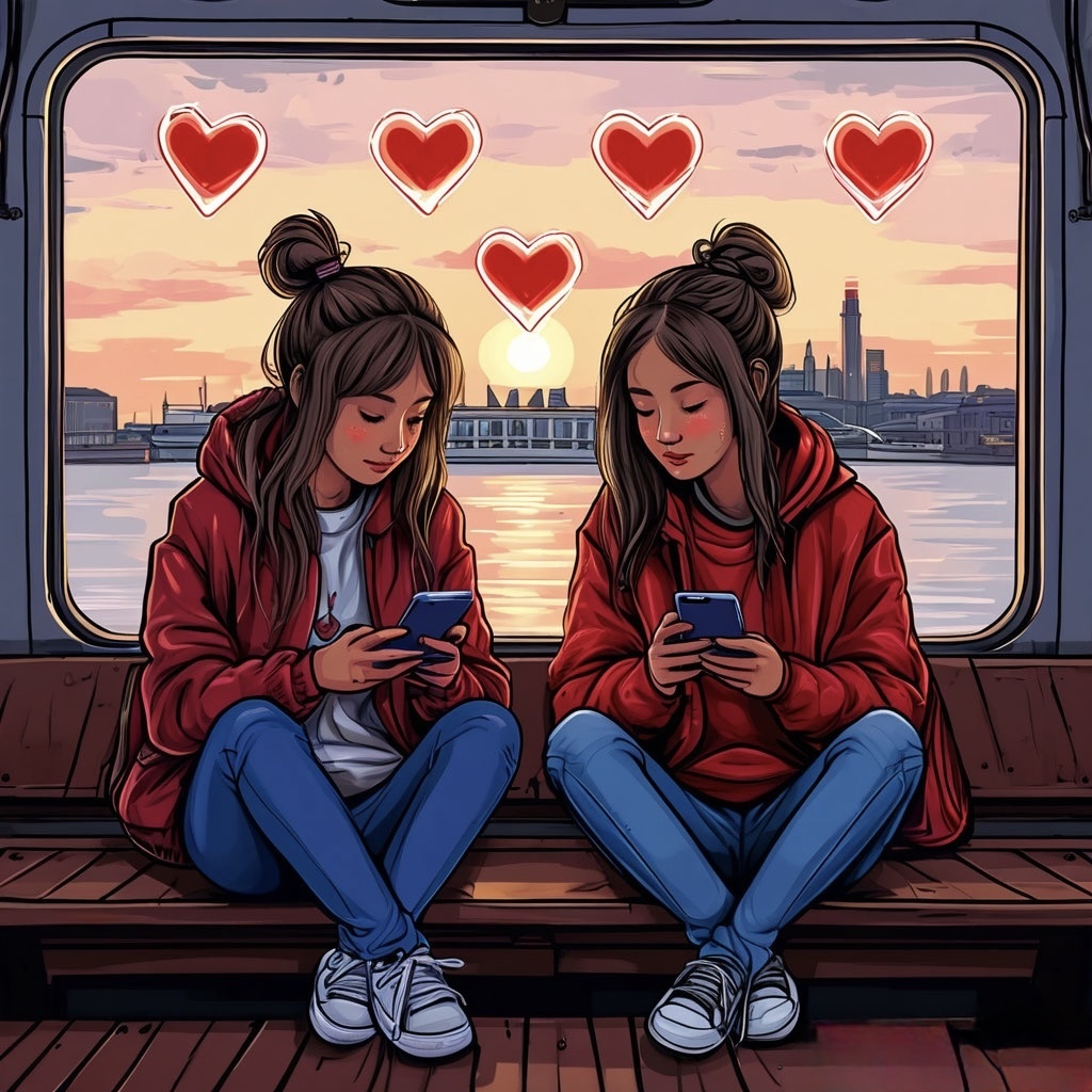 Лайки и комментарии заменяют глубокое общение, сводя отношения к поверхностным жестам.