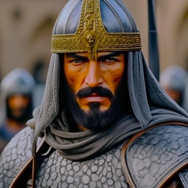 Ещё два образа Асад ад-Дин Ширкуха ибн Шади, созданные искусственным интеллектом. Источник: https://yandex.ru/images