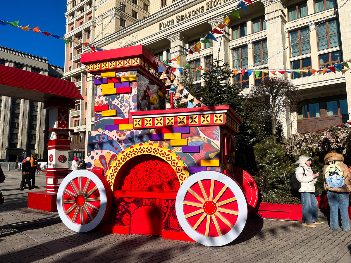 Русская печь →