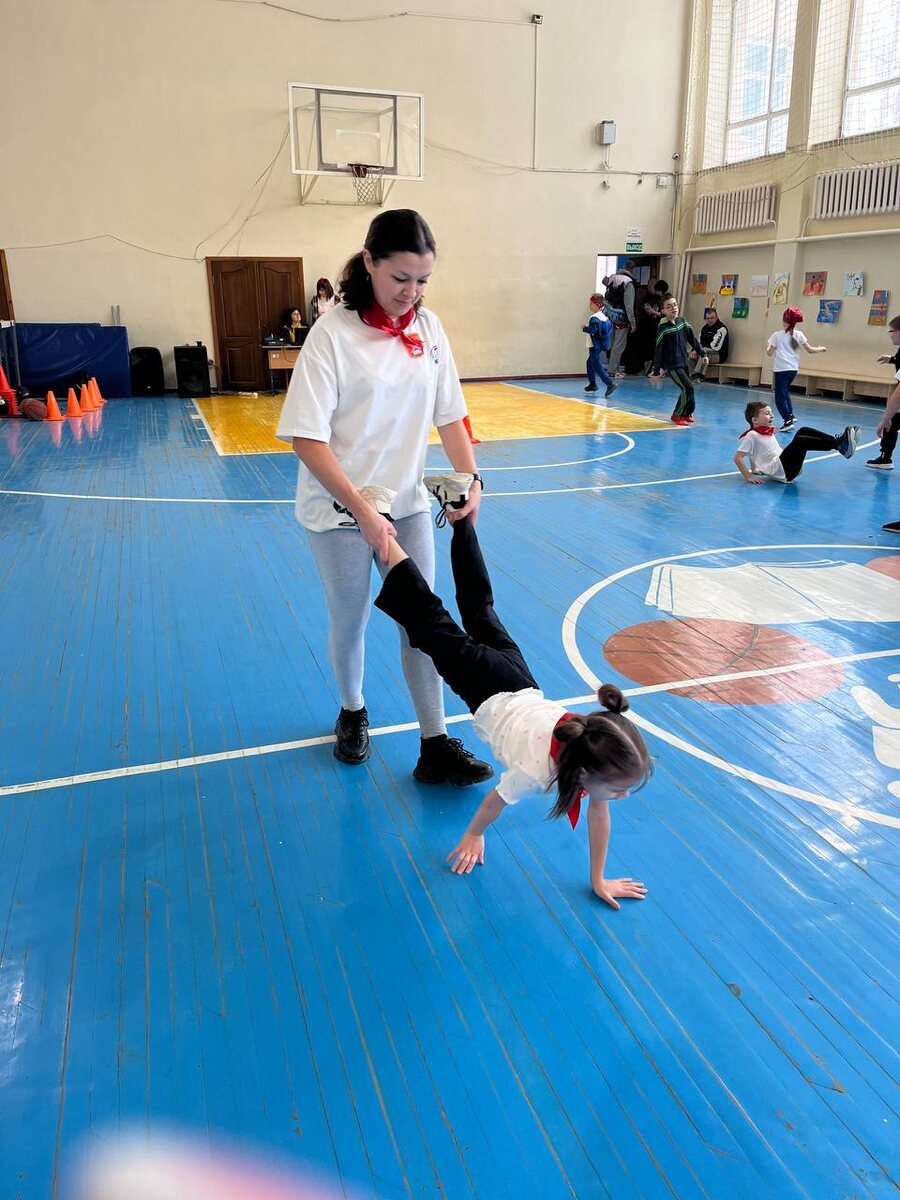 Фото автора. Разминаемся
