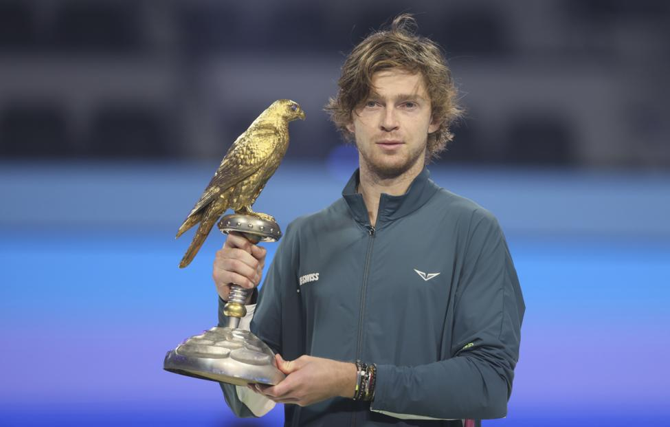 Андрей Рублев с кубком